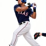 Texas Rangers Adrian Beltre Topps Trading Card-0