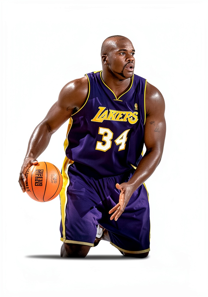 Shaquille O'Neal card displayed in a collector's case
