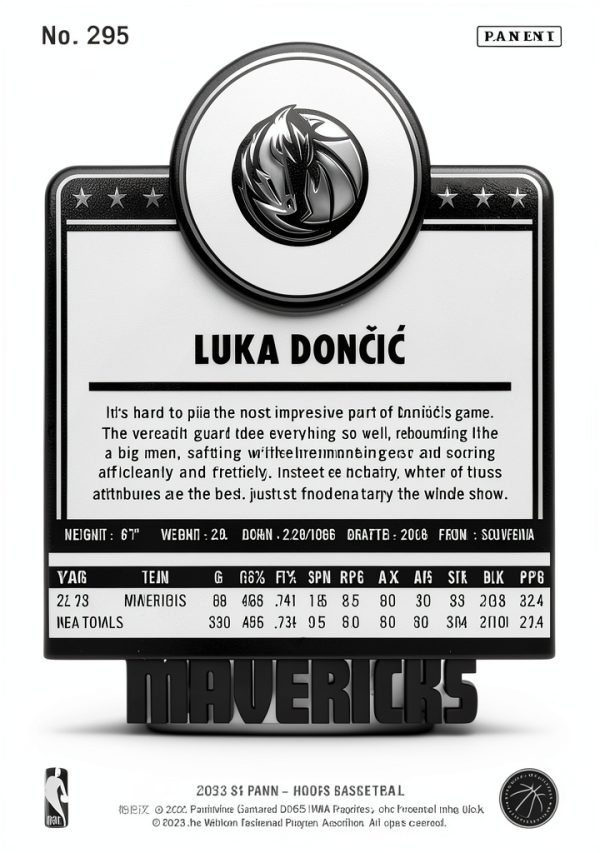 Luka Doncic Dallas Mavericks Trading Card Panini America-1