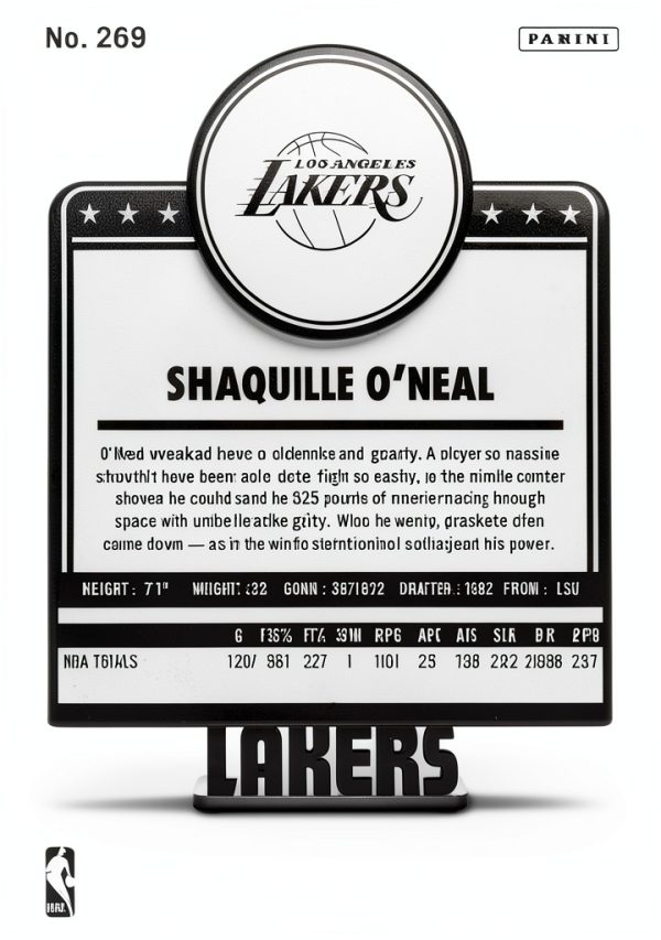 Panini Shaquille O'Neal NM-MT Basketball Card-3