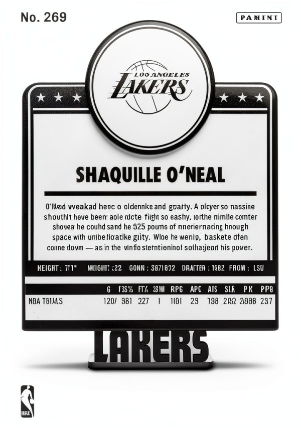 Panini Shaquille O'Neal NM-MT Basketball Card-1