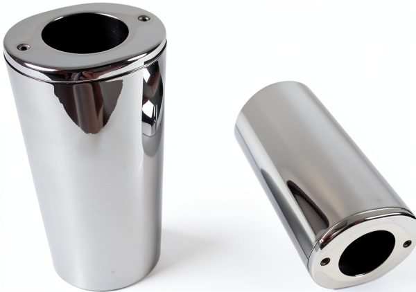 Fork Slider Covers Chrome Polished Hill Country-0