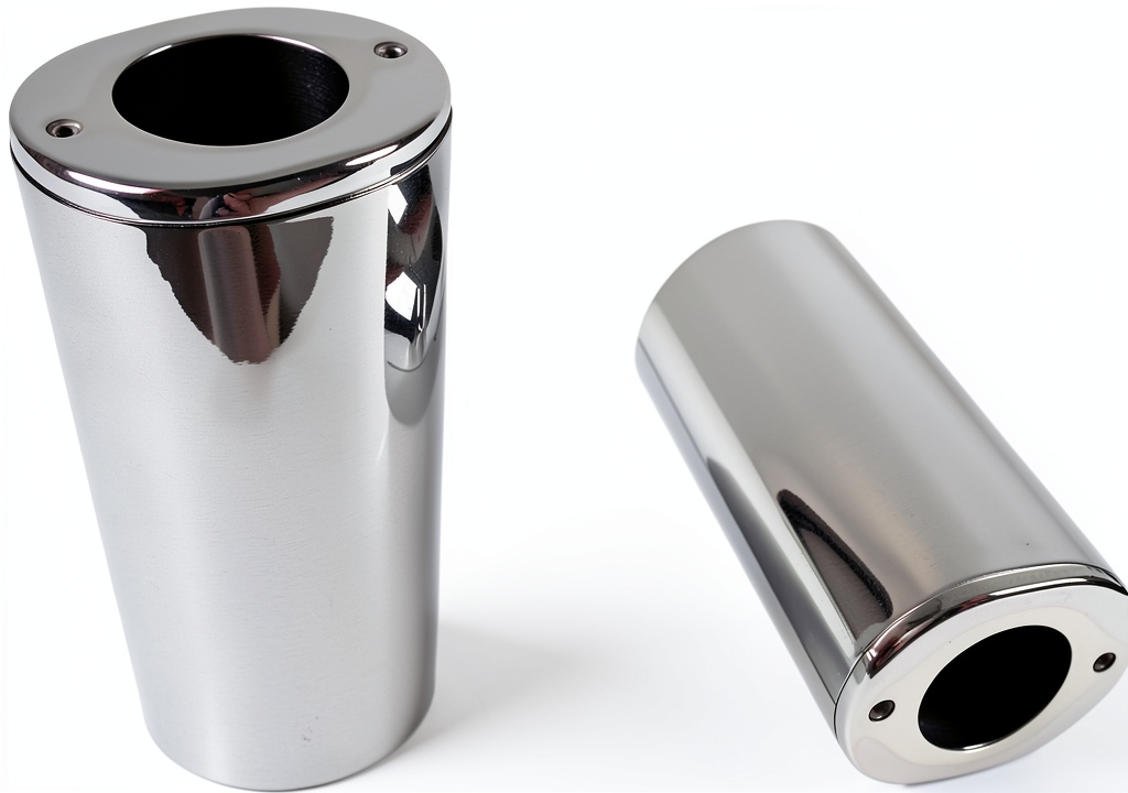 Fork slider covers installed on a Harley Softail front fork
