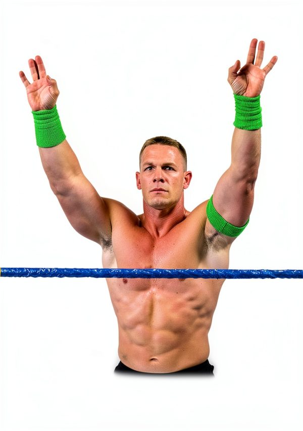 John Cena Trading Card Topps Sports Collectibles-0