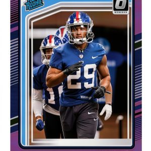 Panini NY Giants Tyrone Tracy Jr Card Sports-0