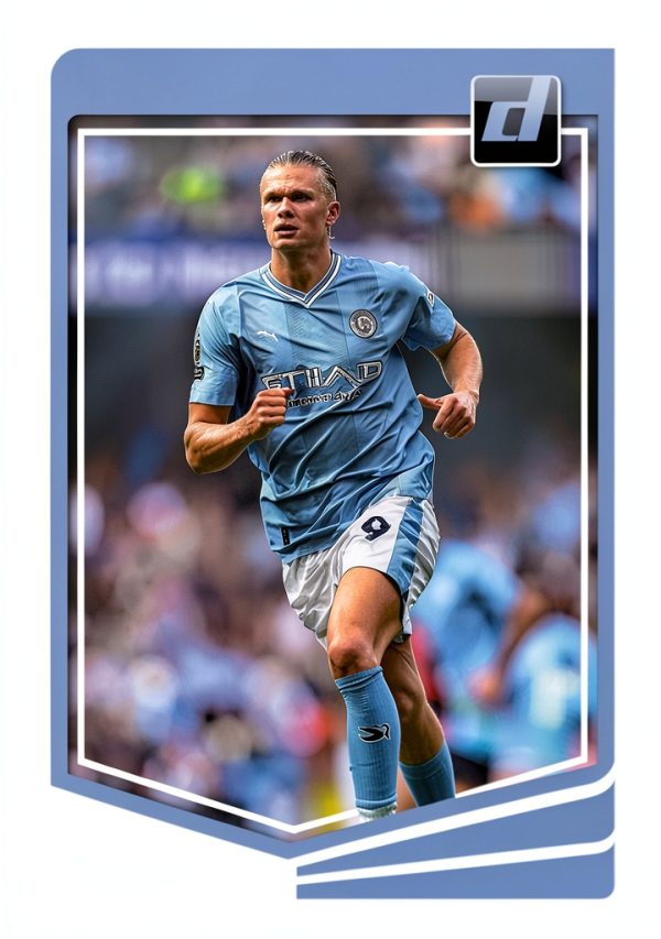 Panini Erling Haaland Soccer Card 2023 Collectible-0