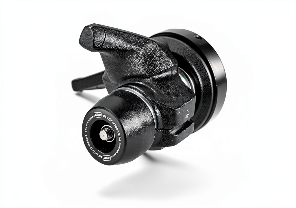 Evotech fork slider installed on a Desert Sled motorcycle