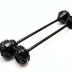 MZS FZ09 Axle Sliders Stainless Steel Fork Protection-0