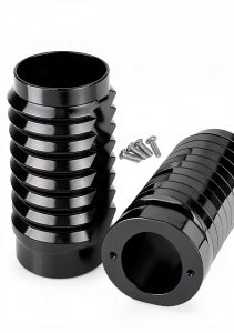 Harley Electra Street Glide Fork Slider Covers Black-0