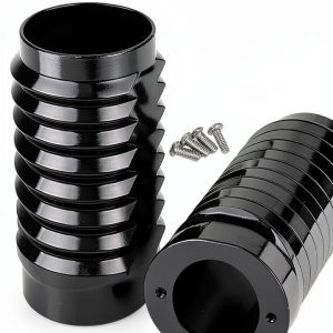 Harley Electra Street Glide Fork Slider Covers Black-0