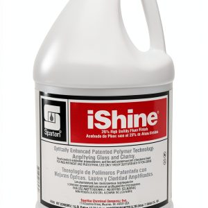 Spartan iShine Floor Finish Gallons 4‑Per‑Case Gloss No PFAS-0