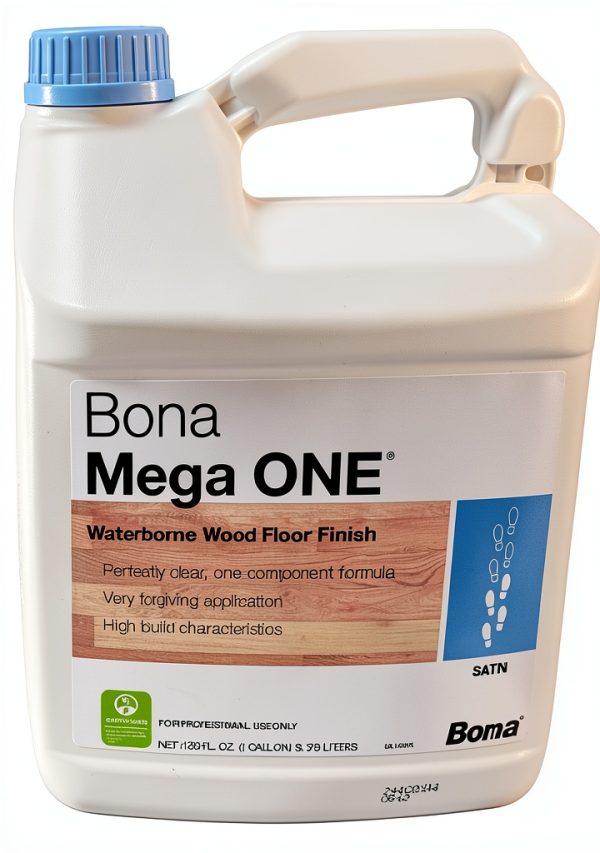 Bona Mega One Satin 1 Gallon Finish Compound 500 to 600 sq ft Coverage-0