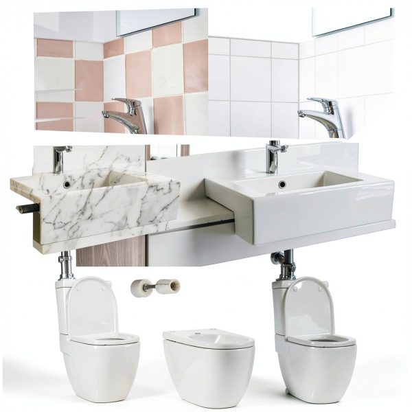 White Tub and Tile Paint 35oz Full Kit Semi‑Gloss Low Odor Fast Dry-1